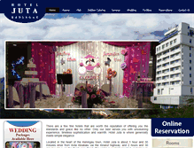 Tablet Screenshot of hoteljuta.com